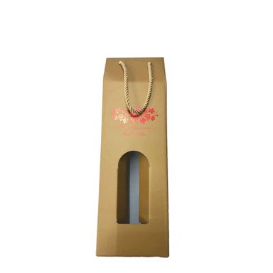 Προσαρμοσμένη φορητή τσάντα από κυματοειδές χαρτί