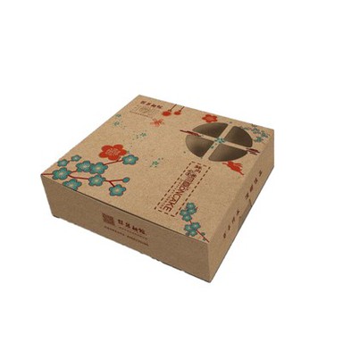 Προσαρμοσμένο φορητό χάρτινο κουτί Kraft